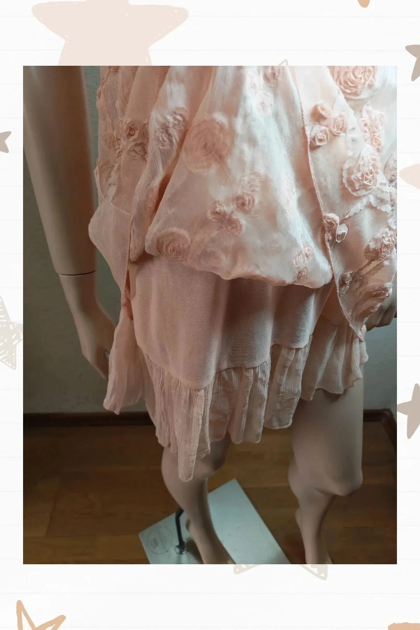 Vestido mini en relieve LM Lulu  S/M – photo 5